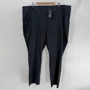 Studio by Torrid Pants Womens 28XT Black Jetsetter Straight Plus TALL Career NWT